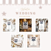 Invitation Hanging Bat Gothique Mariage d'hiver