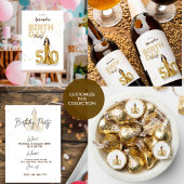 Poster joyeux 50e anniversaire