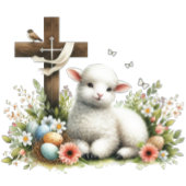 Tote Bag Aquarelle Lapin de Pâques Personnalisé