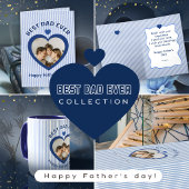 Mug Meilleur Papa Ever Carte Photo Complète Modèle Min
