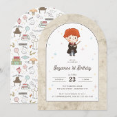 Harry Potter | Verjaardag van de Chibi Ron Weasley Kaart
