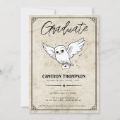 Harry Potter | Hedwig Graduation Party Kaart