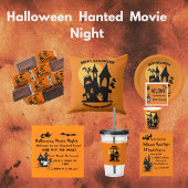 Halloween Éffrayant Haunted House Movie Poster de 
