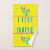 Collection Hawaii Aloha (Serviette à main)