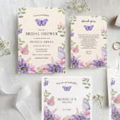 Serviette En Papier Il donne sa Fête des mariées aux papillons Élégant