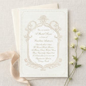 Heirloom Rococo Bridal Shower Welcome
