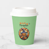 Poster Bonjour Scary Hallowe'en Citrouille