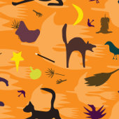 Leggings Bonjour sorcière - sans couture motif Halloween.