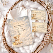 Carte D'accompagnement Highland Cow Floral Diapper Raffle