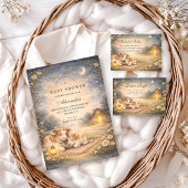 Carte D'accompagnement Highland Cow Meadow Diapper Raffle