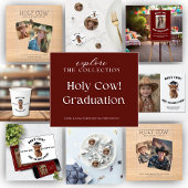 Invitations En Acrylique Sainte Vache Elle Diplômée Rustique Acrylique Fair