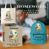 Huiswerk: Omdat 7 uur school niet genoeg was