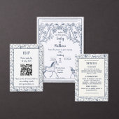 Cheval et chien - autocollant de mariage (Personnalisez la collection de ce créateur indépendant.)