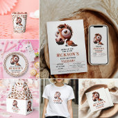 Paardenkarikaturen 1e verjaardagsfeest bedankdoosjes