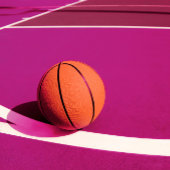 Serviette En Papier Les filles Sports modernes Enfants Cour rose Baske