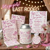 Signe De Table Last Rodeo Bachelorette Party Signature Drink 