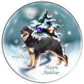 Hovawart Christmas Keramisch Ornament