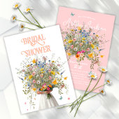 Enorm Boeket Bruid Bruiloftfeest Bedankkaart