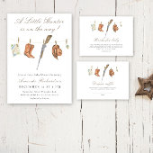 Invitation A Little Hunter is on the way Baby Shower