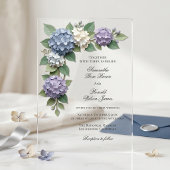 Mug Mariage Monogramme Hydrangea
