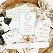 Faire-part de mariage Hydrangea Crest