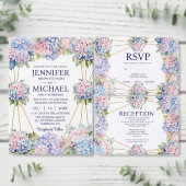 Carte De Placement Carte d'emplacement Hydrangea Tableau d'invité N°  (Personnalisez la collection de ce créateur indépendant.)