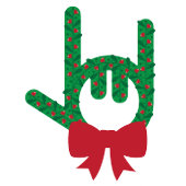 Ornement En Métal Je t'aime Noël