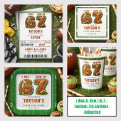 Carte De Remerciements J'avais 6 ans, maintenant j'ai 7 ans – Football Am