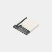 Collection industrielle artistique Notes post-it (Incliné)