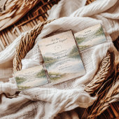 Invitation Into The Mountains Bridal Shower