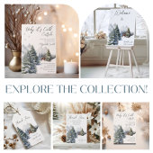 Invitation Il fait froid à l'extérieur de Winter Wonderland