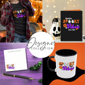 Carte Halloween éffrayant Vibes Ghosts