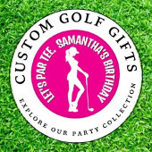 Pink Lady-monogram Sparkling Wijnetiket