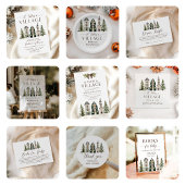 Invitation It Takes a Village Christmas Baby Shower