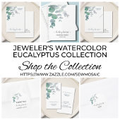Aquarelle Eucalyptus joaillier personnalisé 2025