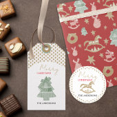 Mug Noël en bois Rocking Horse