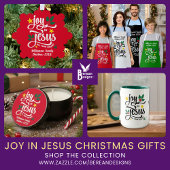 Tampons Encreurs JOY IN JESUS Personalized Christian Christmas