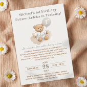 Judo Bear’s First Belt" – 1st Birthday White Belt