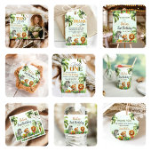 Tropisch Oerwoud Safari Waterfles Etiket