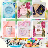 Gobelets En Papier Anniversaire bleu personnalisé