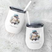 Winter Kookaburra Wishes, custom Papieren Bekers