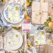Serviette en papier pour la douche de mariée La Do