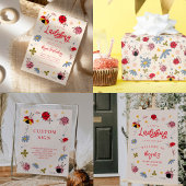 lieveheersbeestje Red Bug Baby shower Bedankdoosjes