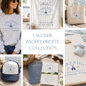 Porte-clés Week-end de filles de future mariée au lac Classiq