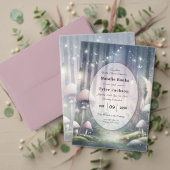 Invitation Rêves à la lumière des lanternes Mariage en forêt (Personnalisez la collection de ce créateur indépendant. Test)