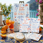 Invitation Last Spritz Amalfi Coast Bachelorette Itinerary
