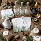 Invitation Last Trail Camping Bachelorette Weekend Itinerary