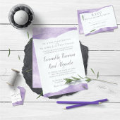 Numéro De Table Numéros du tableau Mariage d'aquarelle Lavender