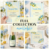 Serviette En Papier Mariage Lemon Blue Main Squeeze