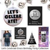 Laten we Disco Ball vieren 60 JAAR Verjaardag Spandoek